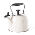 Linen 2.2-Quart Stainless Steel Tea Kettle with Lid B9785