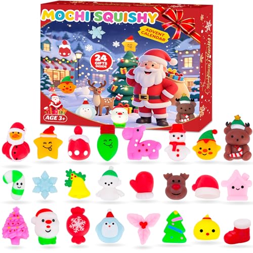 24 Stress Balls Christmas Advent Calendar Z37997