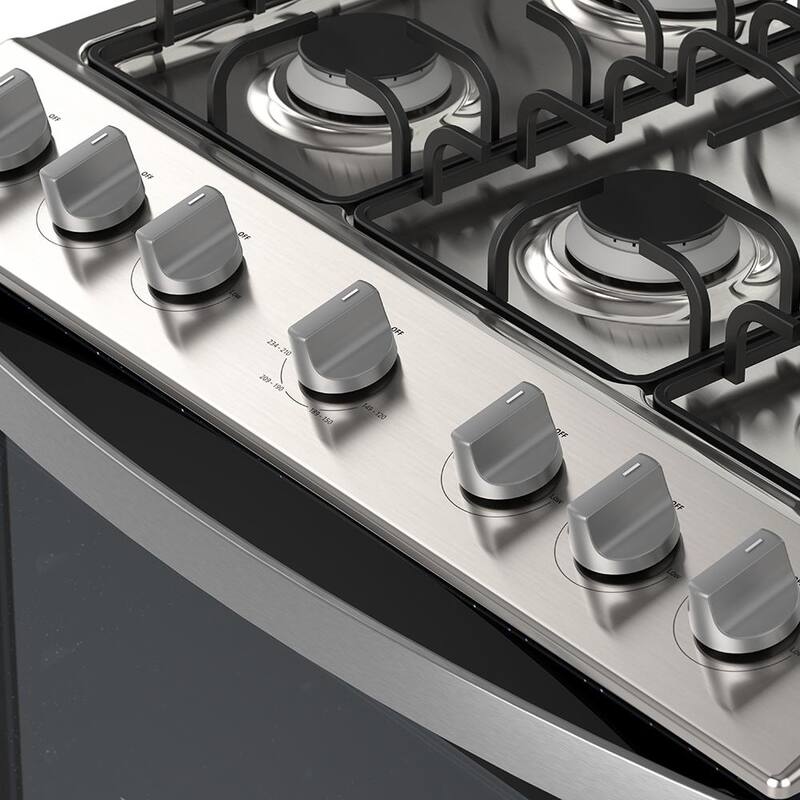 Freestanding Gas Range in Silver A635880