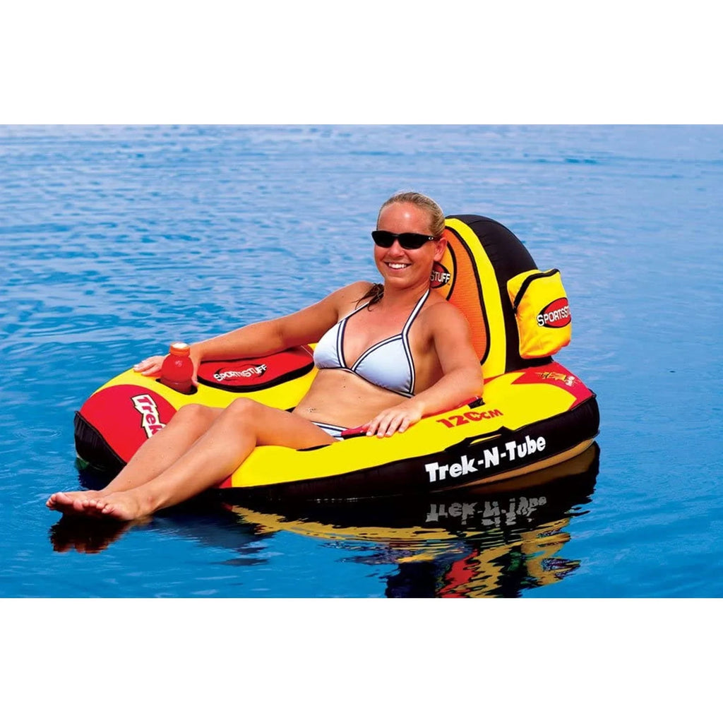 Inflatable Water Tube with Cooler L6632