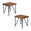 2 Piece Wood End-Lamp Table A637529