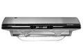 30 Inch Under Cabinet Self-Clean Range Hood with Grease Catchers and Black Trim in Stainless Steel Z259