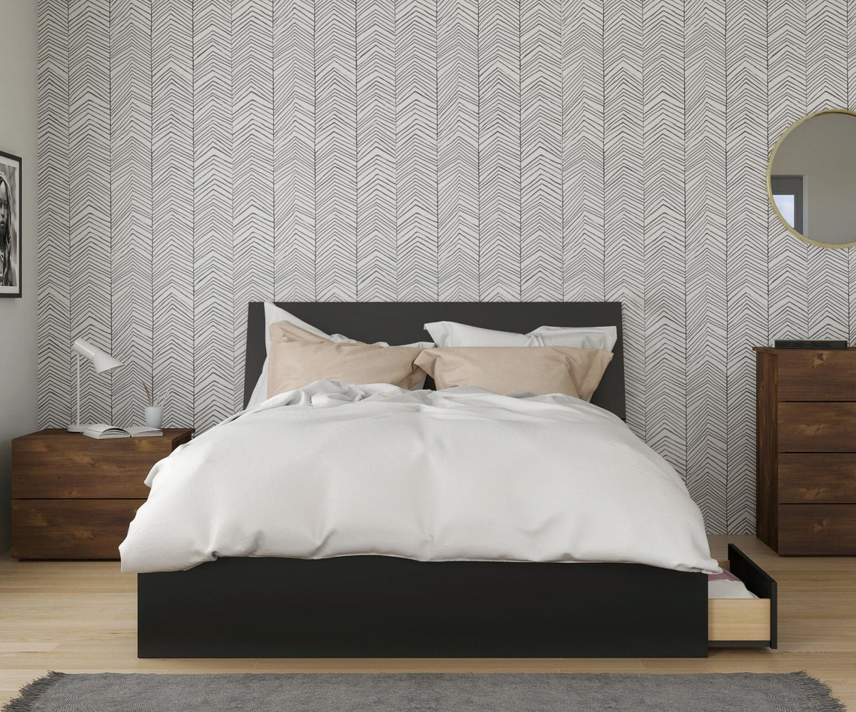 Queen Size 3 Piece Bedroom Set V63801