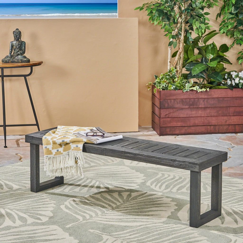 Acacia Wood Bench N904