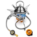 5800W Portable Foldable Camping Gas Stove with Piezo Ignition D9996