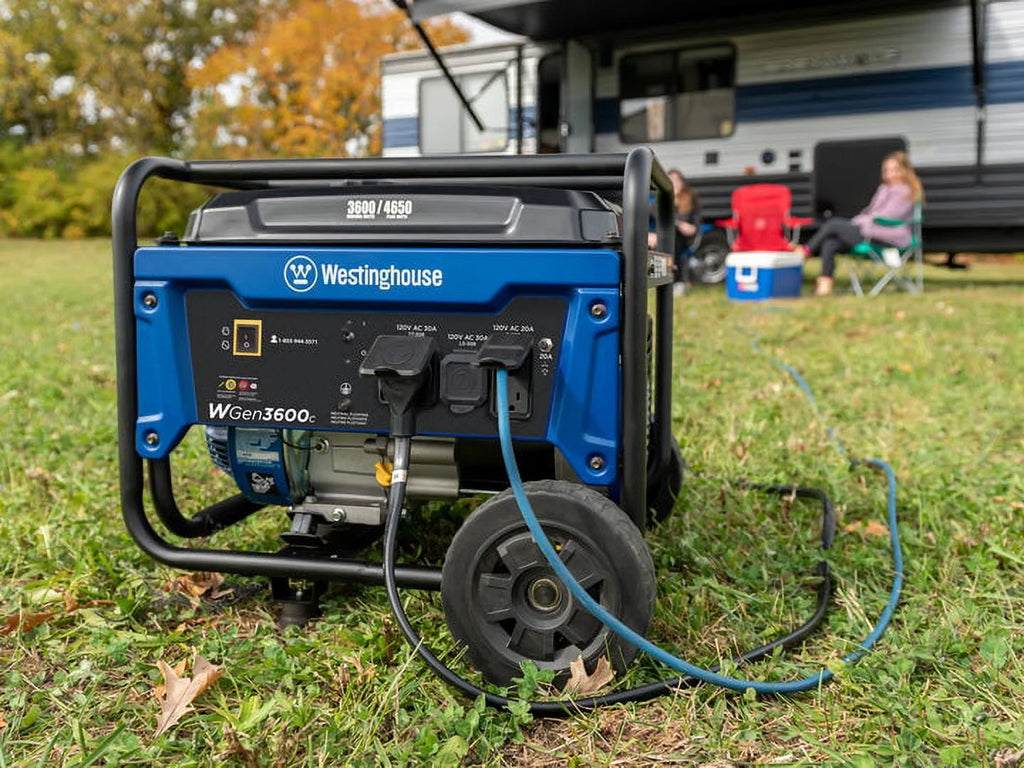 Gas Powered Portable Generator with CO Sensor T519151