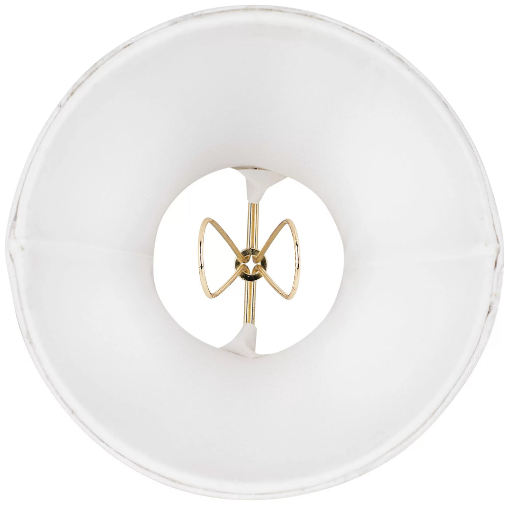 Set of 8 White Small Chandelier Lamp Shades E978688