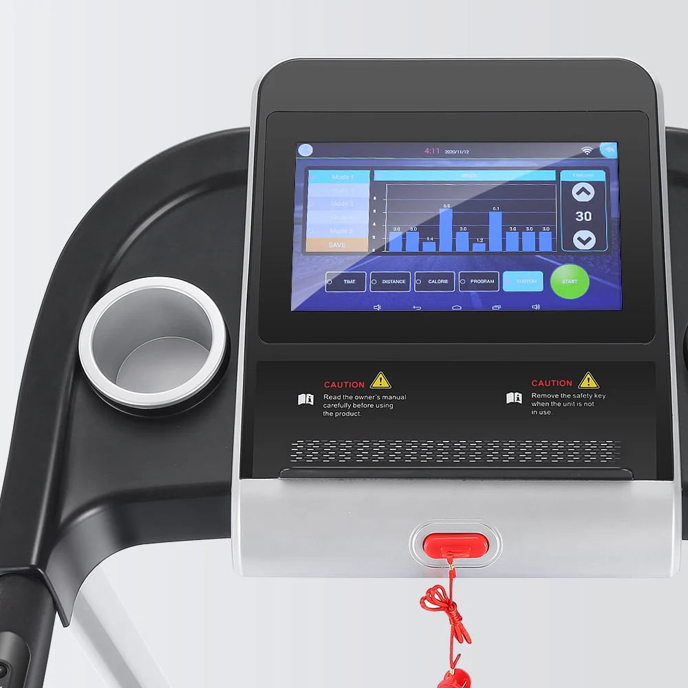 Electric Motorized Treadmill with 3 Incline Levels F626