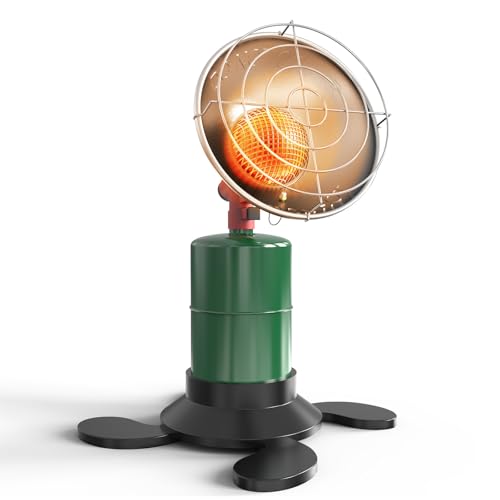 6200BTU Portable Propane Patio Heater with Electronic Ignition R644