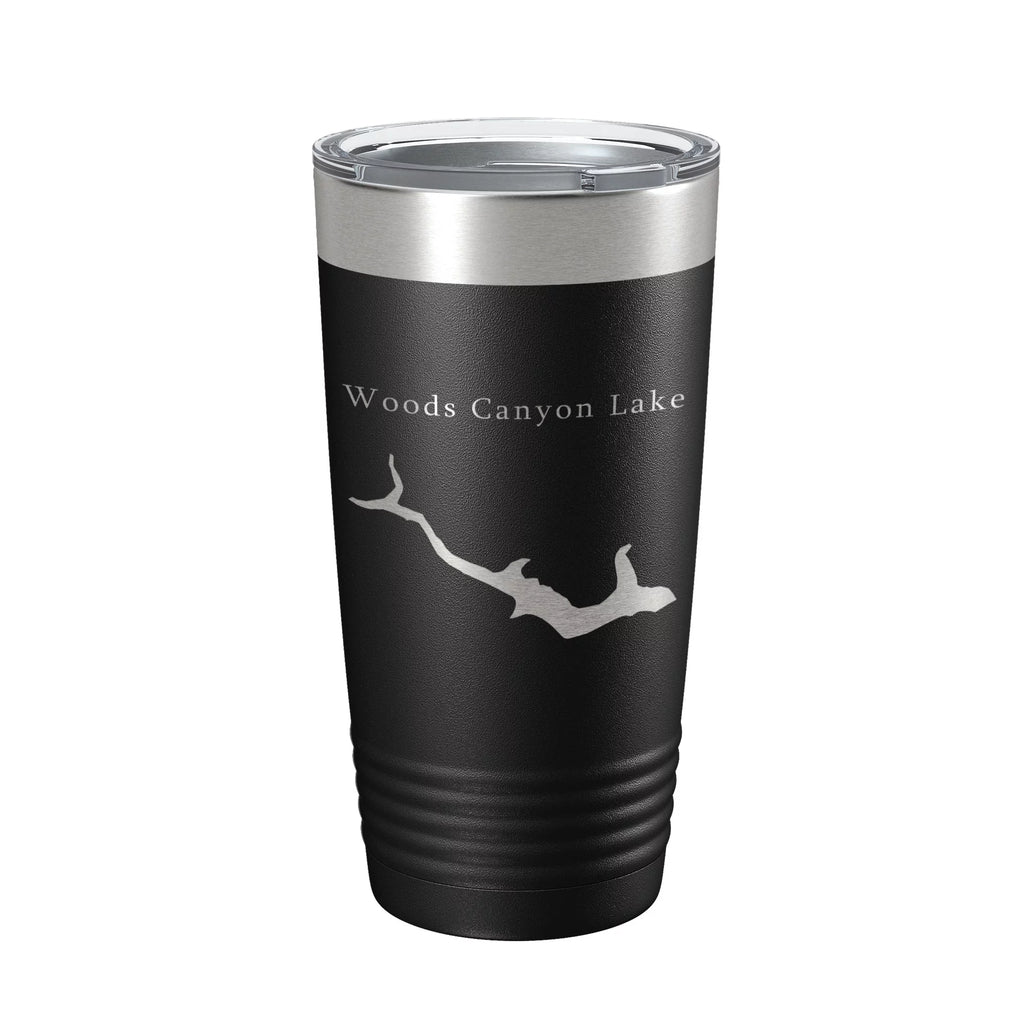 20 oz Black Insulated Tumbler Travel Mug A6289