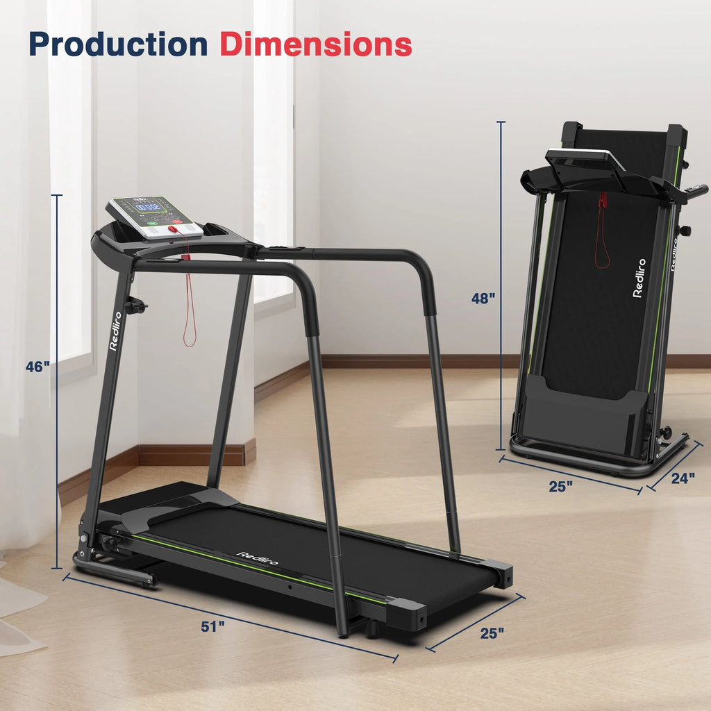 Folding Treadmill Walking Machine 2.25HP 300lbs H6619