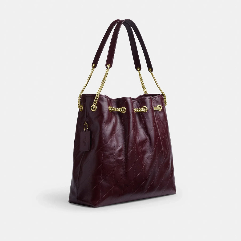 Coach Outlet Evelyn Large Shoulder Bag With Quilting