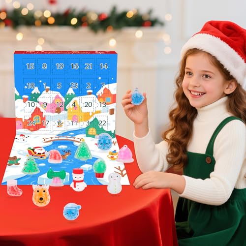 24 Stress Balls Christmas Advent Calendar Z37997