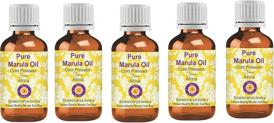 Pure Marula Oil Cold Pressed 100ml X 5 A4107