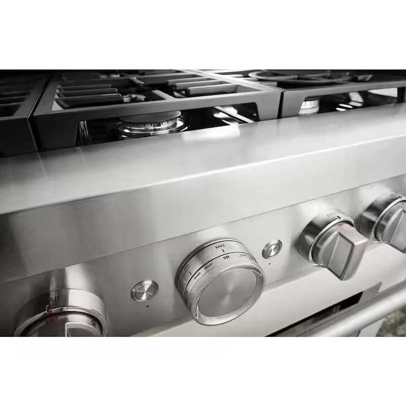 5.1 cu. ft. Smart Gas Range with Self-Cleaning and True Convection W652914