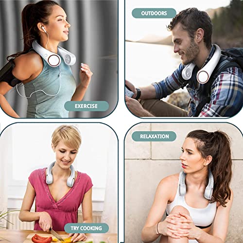 Portable Rechargeable Bladeless Neck Fan L129513