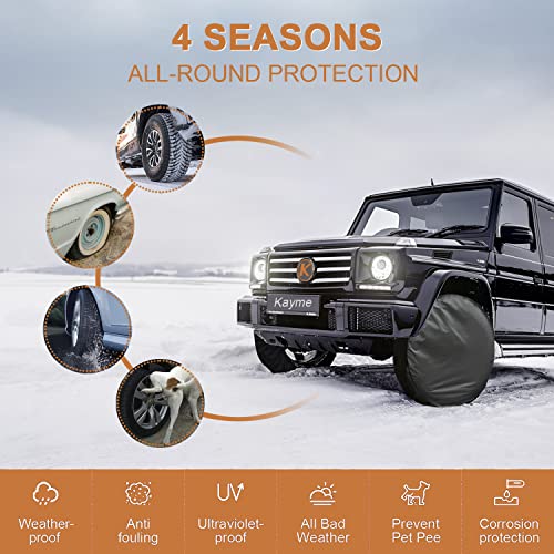 Waterproof Tire Covers Set of 4 N7777