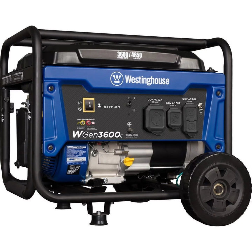 Gas Powered Portable Generator with CO Sensor T519151