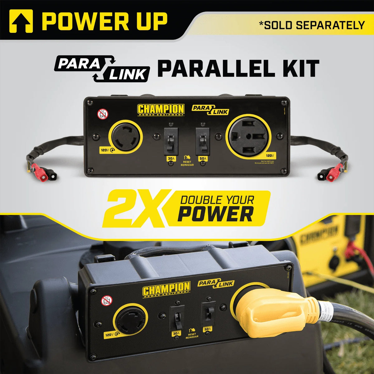2500-Watt Dual Fuel Inverter Generator F541