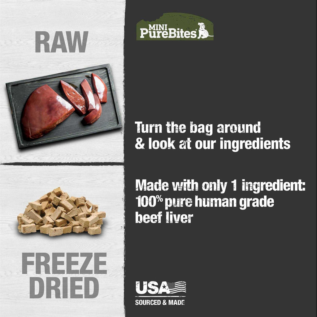 Beef Liver Freeze-Dried Raw Dog Treats B15680