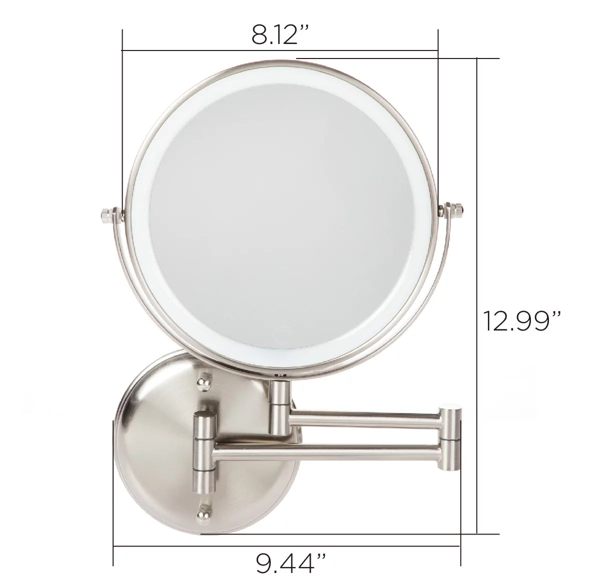 8 inch Round LED Mirror A6028