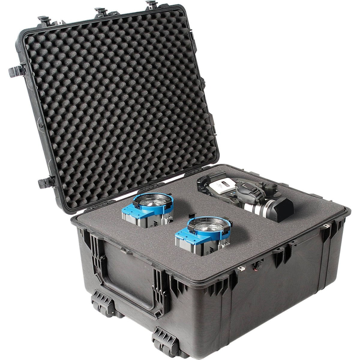 Black Transport Case with Foam H37421