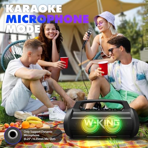 120W Portable Bluetooth Speaker IPX6 Waterproof D79775